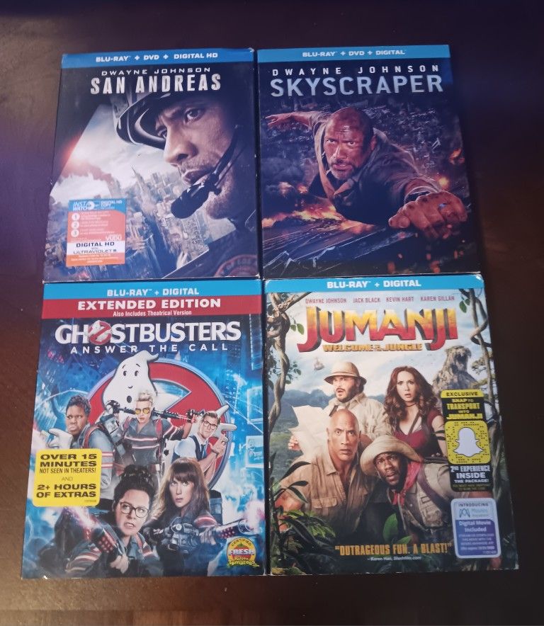 4 Blu-rays