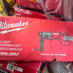 Milwaukee M18 Rotary Hammer Brushless Tool Only 