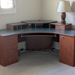 REDUCED $80 obo Gorgeous large computer desk/office desk $80 OBO