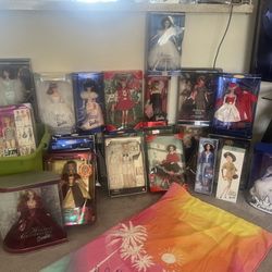 Collection Of Barbies 