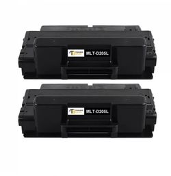 2 PACK MLT-D205L HY Toner for Samsung ML-3312ND ML-3712ND SCX-4835FR SCX-5639FR