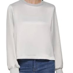 Calvin Klein Silver Top Size XS  