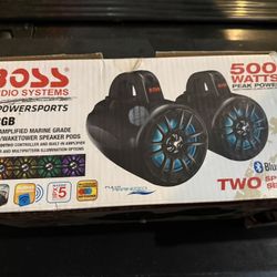 BOSS Boat speakers 