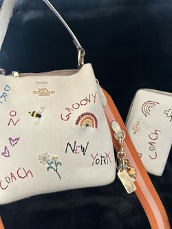 Coach Spring Purse, Wallet & key chain
