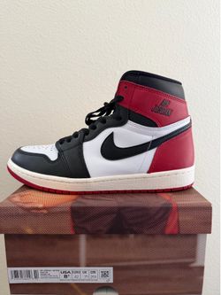 Jordan 1 Retro High OG Black Toe/Sail Size: 8.5 Men’s VNDS Worn Once