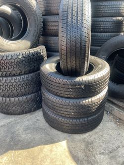 Set of four used Michelin 255/70R18 $300