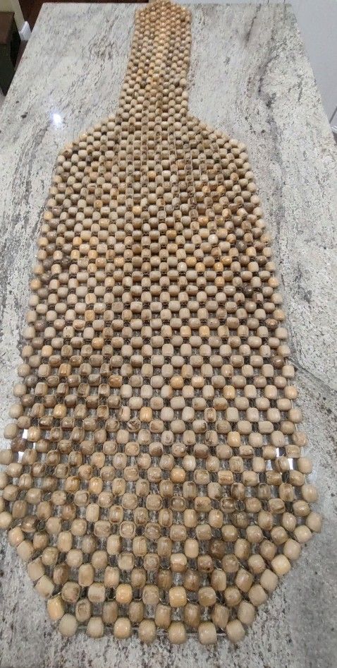 Car Driver Seat Cushion Cover/Wooden Beaded Roller Pad/Office Chair Back Massage