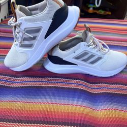 Adidas Energyfalcon X Women  8 1/2 Running Shoes WHITE Athletic Gym Walking Sneakers