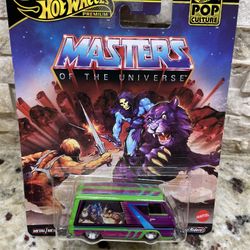 Hot Wheels Premium Pop Culture Masters of the Universe '66 Dodge A100 - Green -b