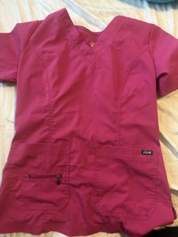 Pink scrubs S