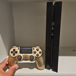 Ps4 With Gold Controller 