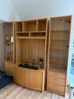 Free 4 piece entertainment center made in Denmark