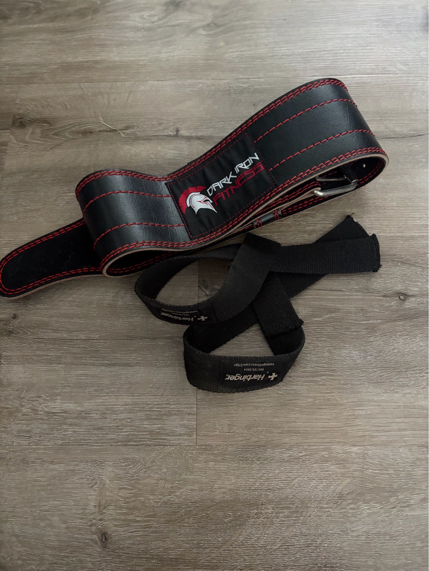 Dark Iron 4” Leather Weightlifting belt