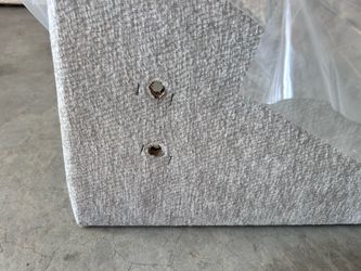 Beautiful Designer gray queen size headboard