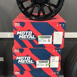20” gloss black set of 5