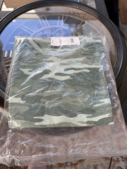 Epic Threads Green Camouflage Camo Boys T-Shirt, Short Sleeve Size 5 NEW