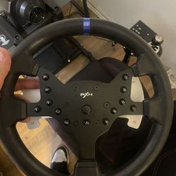 PXN wheel and cockpit