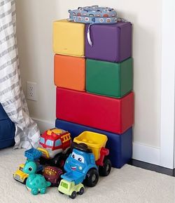 Soft cubes toys bundle