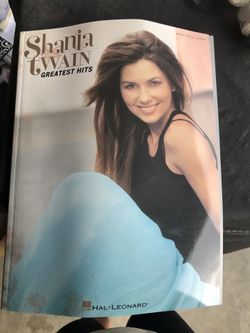 Shania twain’s greatest hits for piano and vocal and guitar