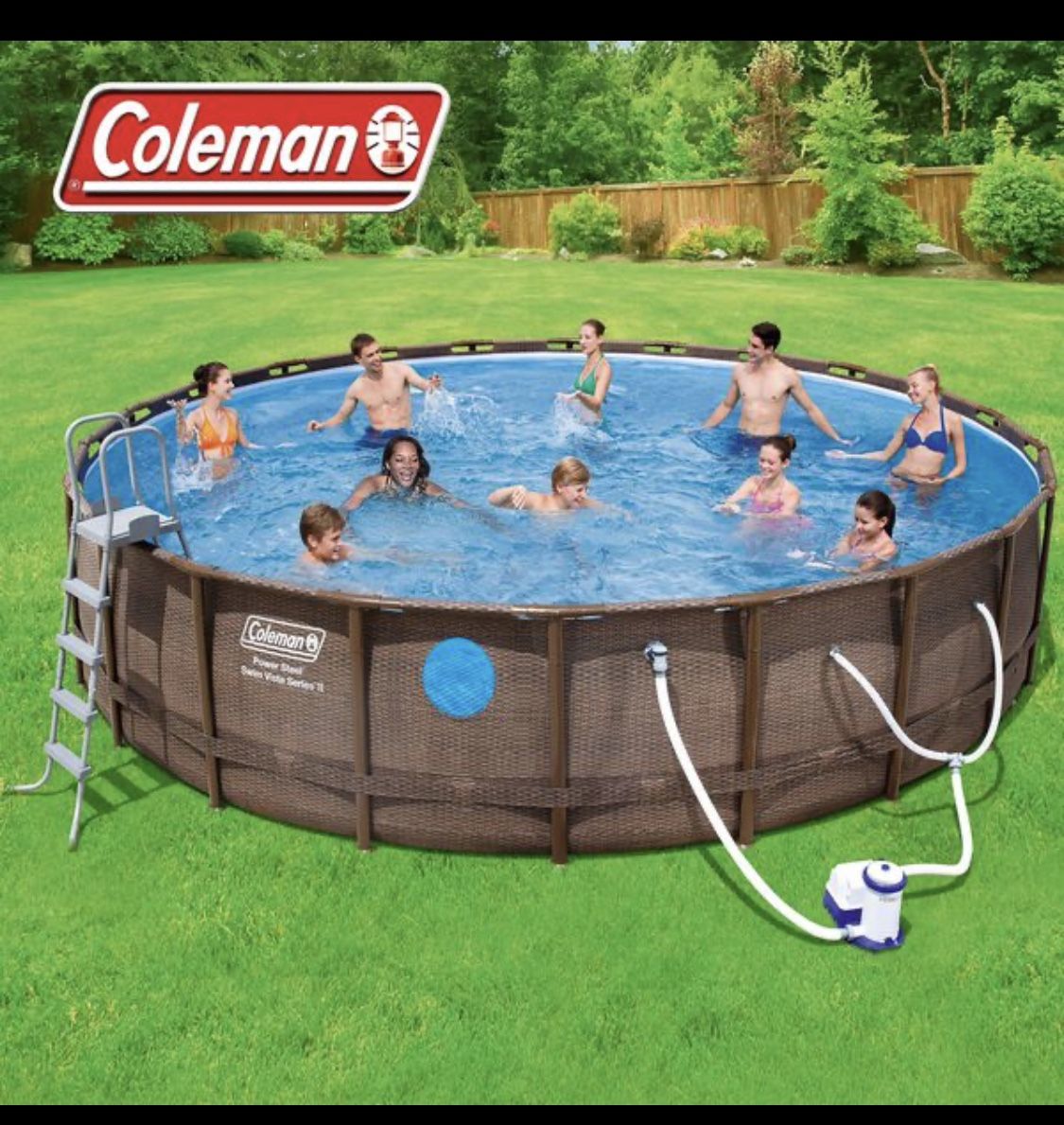 Coleman 22ft x 52 inch pool