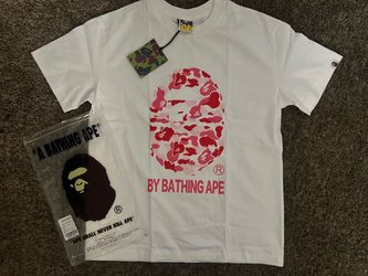 Pink camo bape tee