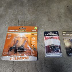 Eiko headlight bulbs and silver Star ultra bulbs