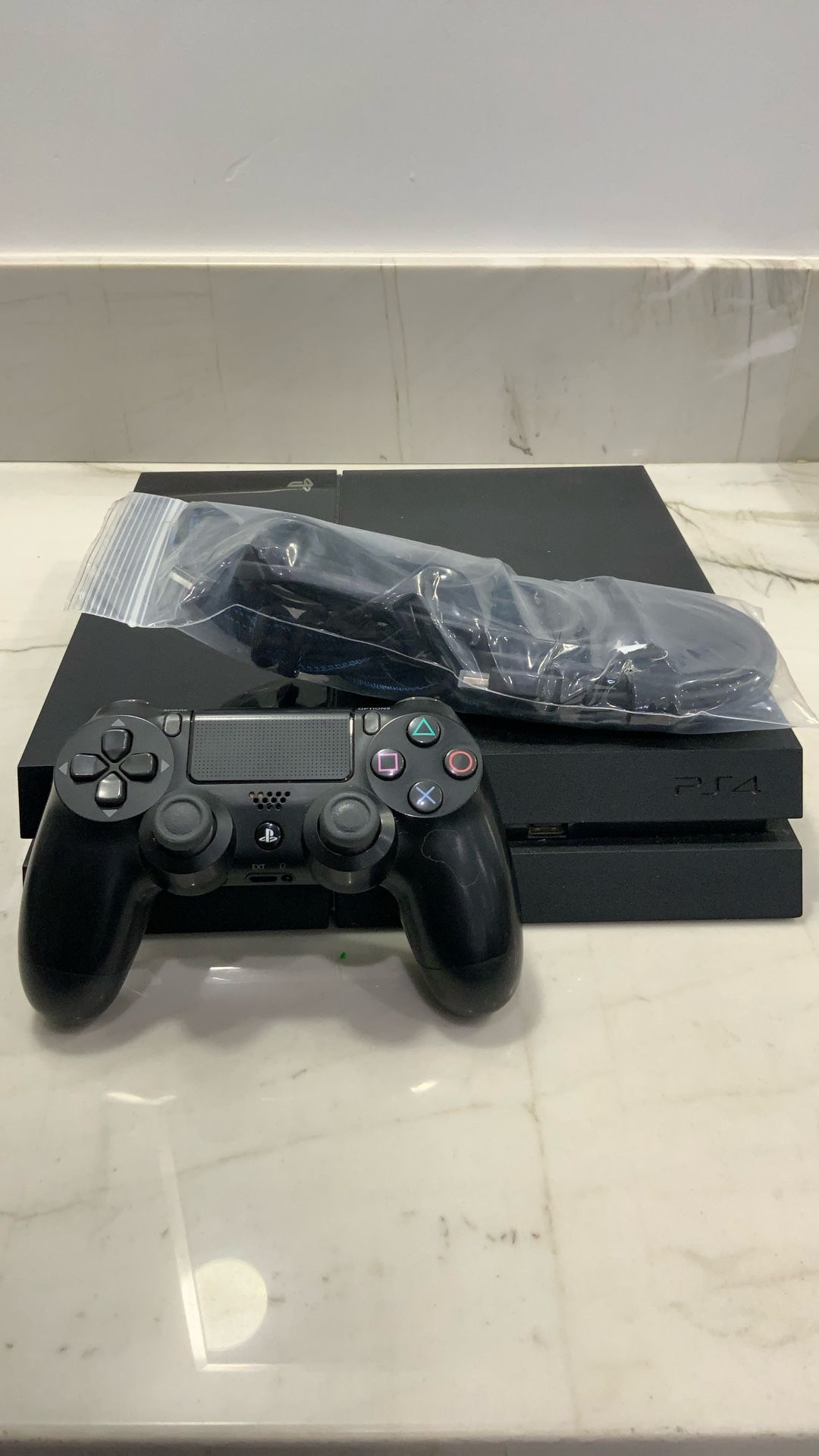 PlayStation 4 With Controller and Cords!
