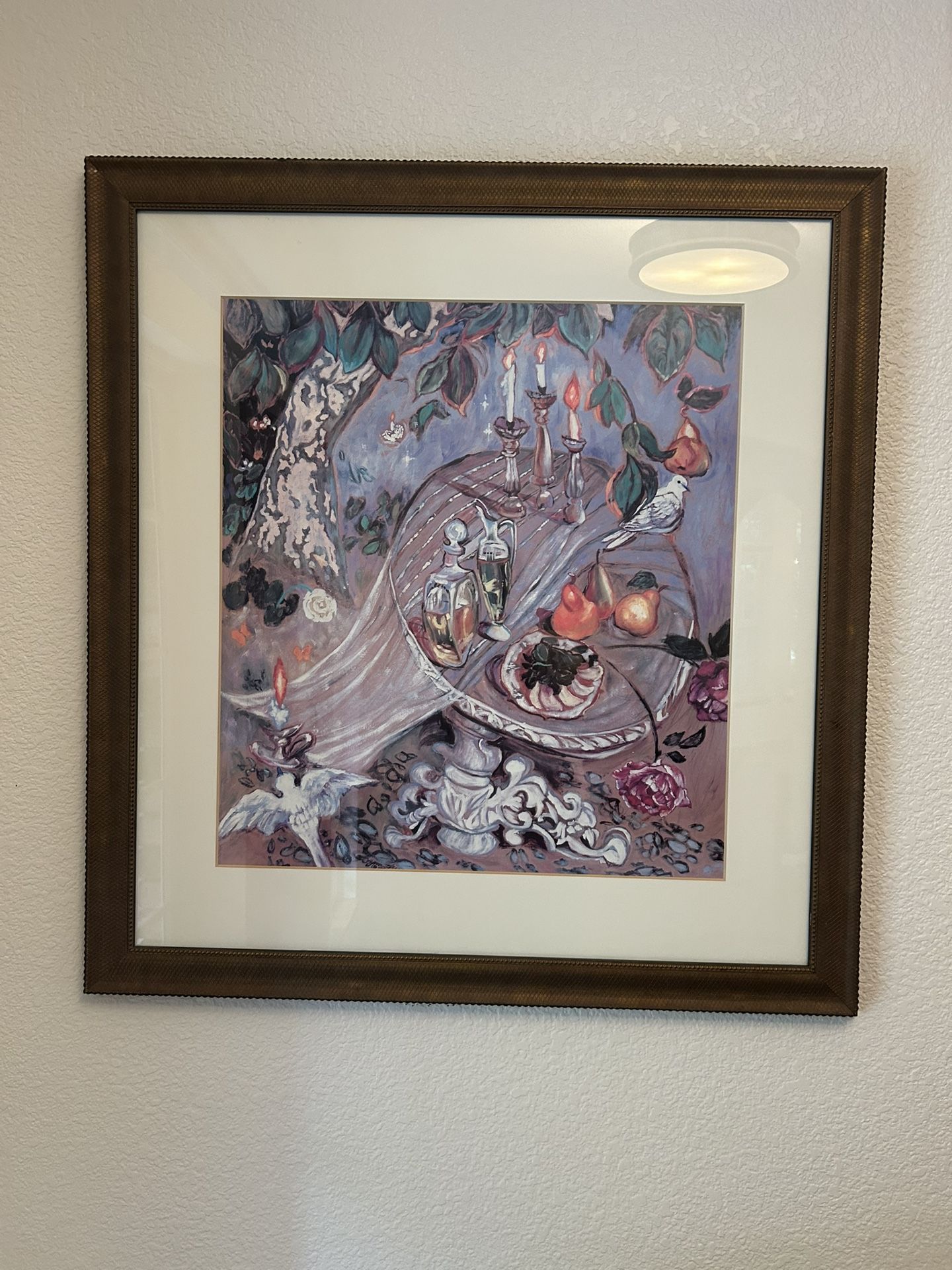 Framed Abstract Print