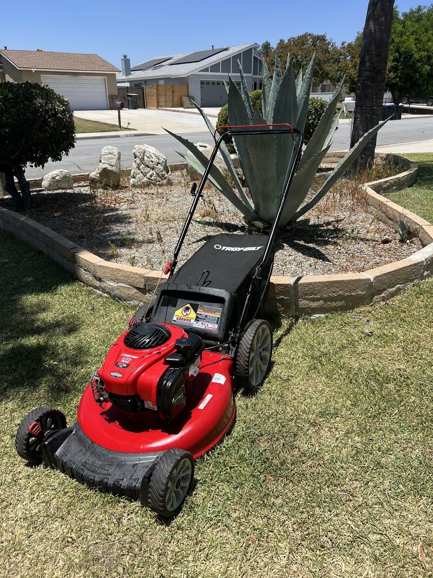 Troy-Bilt TB110 21in. 140cc Briggs & Stratton Gas Push Lawn more