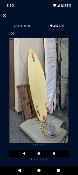 TIMPONE HAWAII SURFBOARD 6.5 FT LONG