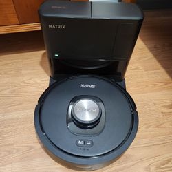 NEW! Shark Matrix Self-Emptying Robot Vacuum Home Mapping RV2320EDUS - Black