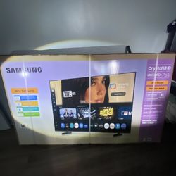Samsung Crystal UHD 75”