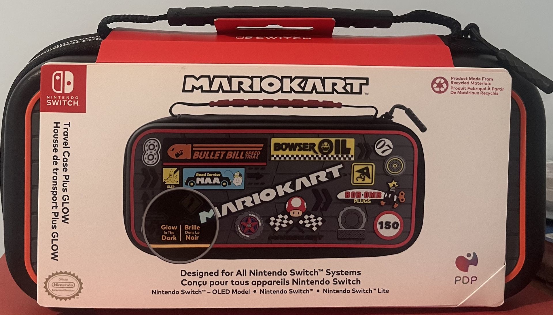 Nintendo Switch Mario Kart Travel Case