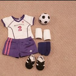 American Girl Doll Soccer Outfit