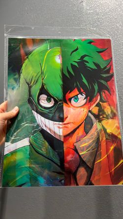 Anime 3D Lenticular Poster