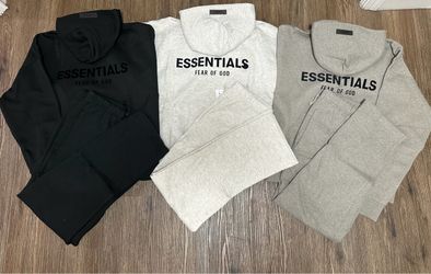 Fear of God Essentials Hoodie Sweatsuit Set x3