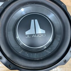 JL Audio 10TW3-D4 Shallow-mount 10" subwoofer with dual 4-ohm voice coils