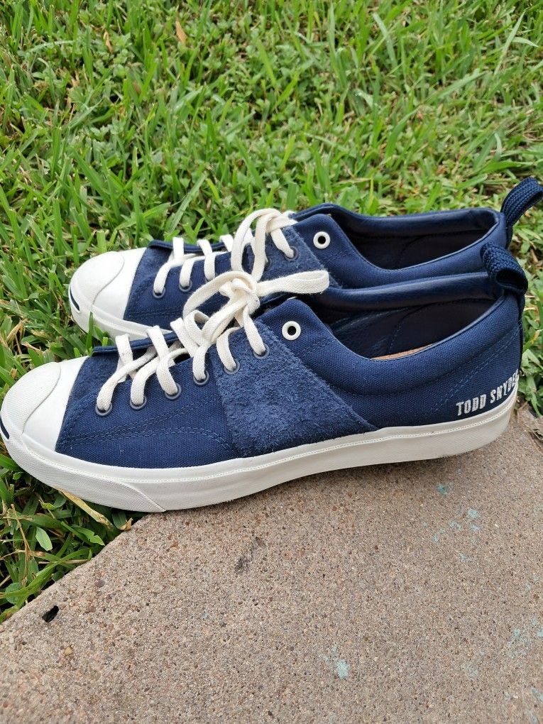 Converse TODD SNYDER MEN SIZE 10.5 BLUE