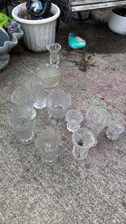 Mini vases Crystal up to 12