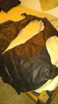 Lucky leather riding chaps