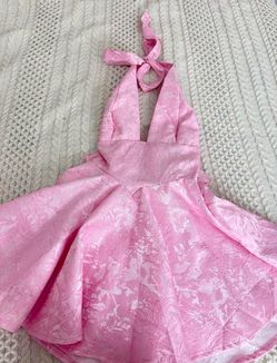 Size XS Pink Jaquards dress