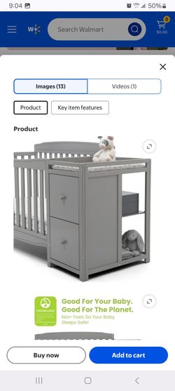 5 to 1 Graco baby crib