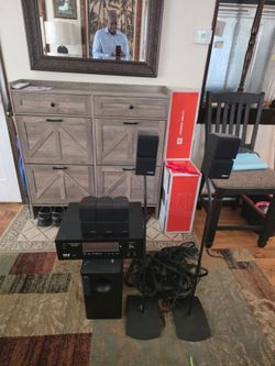 Pyle AV Receiver with Bose Speakers and Subwoofer