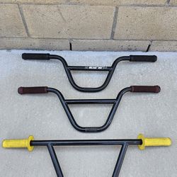 Various BMX Handlebars 