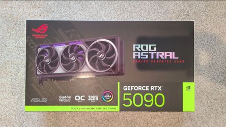 ASUS ROG ASTRAL GEFORCE RTX 5090 32GB GDDR7 RAM OC GPU USED EXCELLENT CONDITION