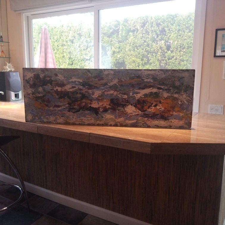 Crashing Sea - Oil Painting