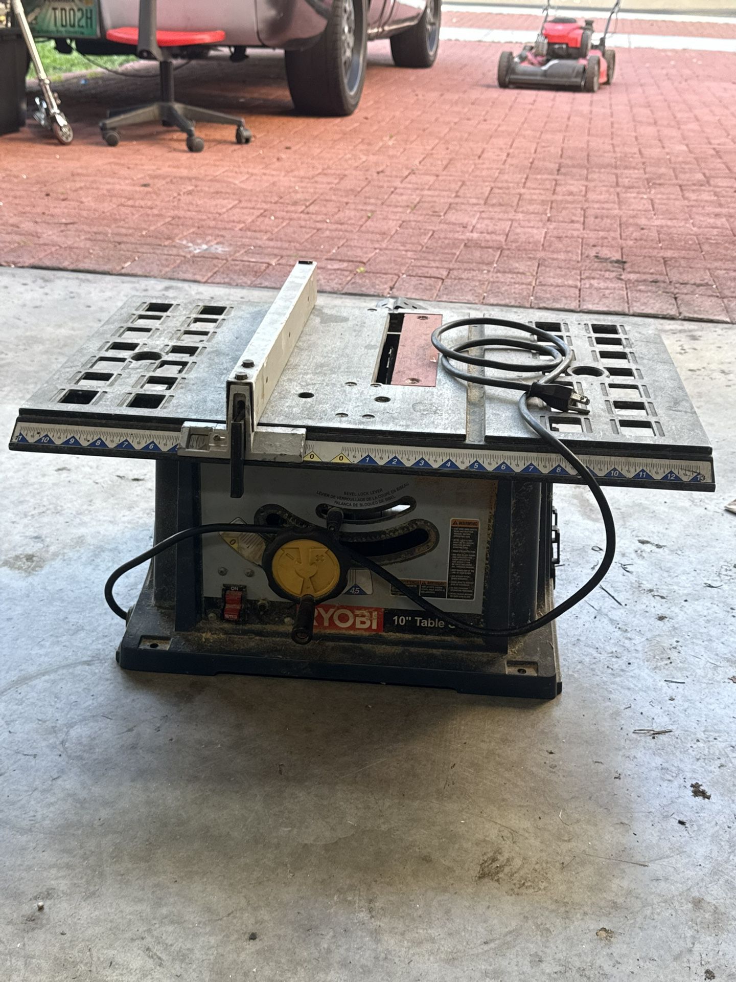 Ryobi 10” Table Saw