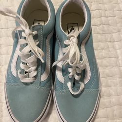 Blue vans sale size 6