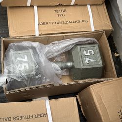 75lbs Pair of Weights - New in Box