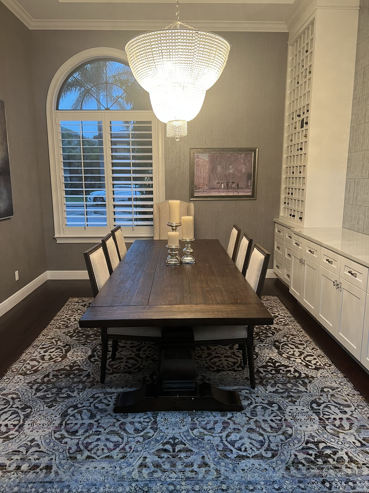 Restoration Hardware Dining Table & Chairs